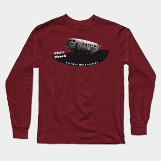 Plane Wreck - Solheimasandur Long Sleeve T-Shirt